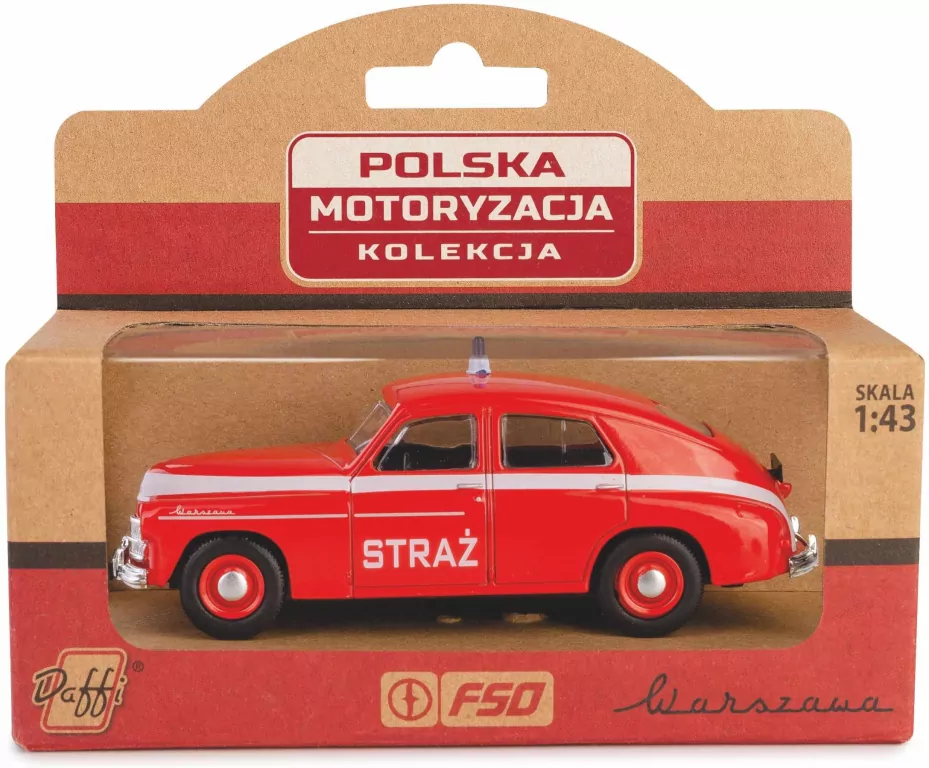 Kolekcja PRL-u Warszawa M-20 Straż - tantis.pl