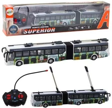 Trolejbus miejski RC ze światłem - tantis.pl