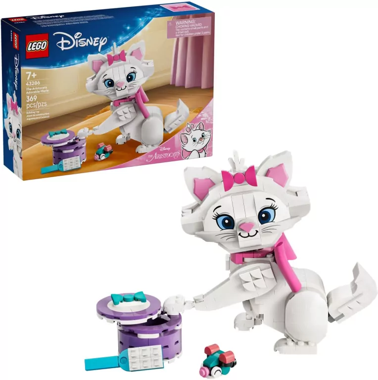 LEGO® Disney. Aryskotraci: Urocza Marie 43286 - tantis.pl