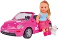 Evi love. Lalka w samochodzie New Beetle - tantis.pl