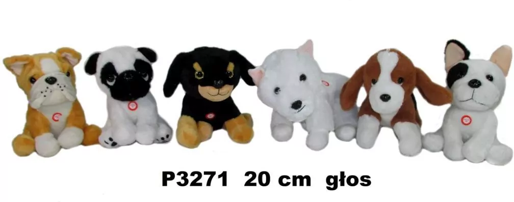 Pies z głosem 20cm MIX - tantis.pl
