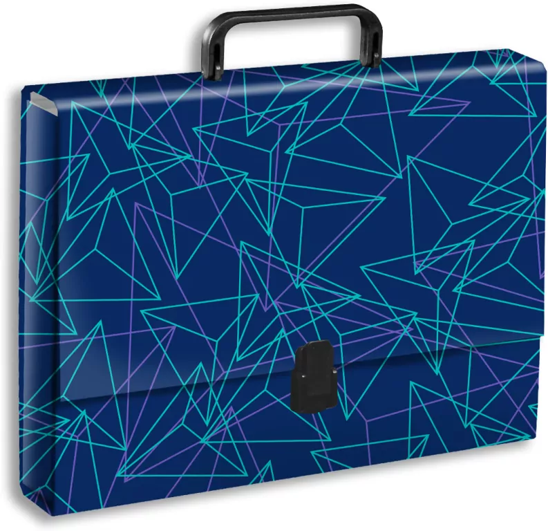 Teczka z rączką A4 Geometria - tantis.pl