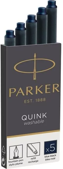 Naboje z atramentem Quinkgranatowe, 5 sztuk - tantis.pl