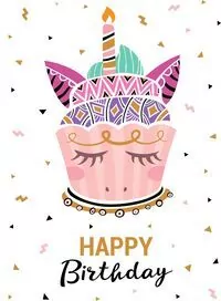 Karnet KW Tort Unicorn - tantis.pl