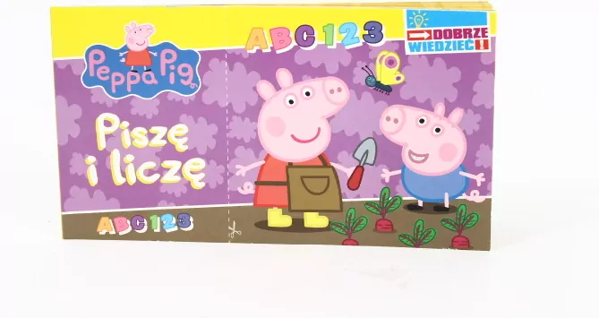 Peppa Pig. Dobrze wiedzieć cz. 3 Piszę i liczę - tantis.pl