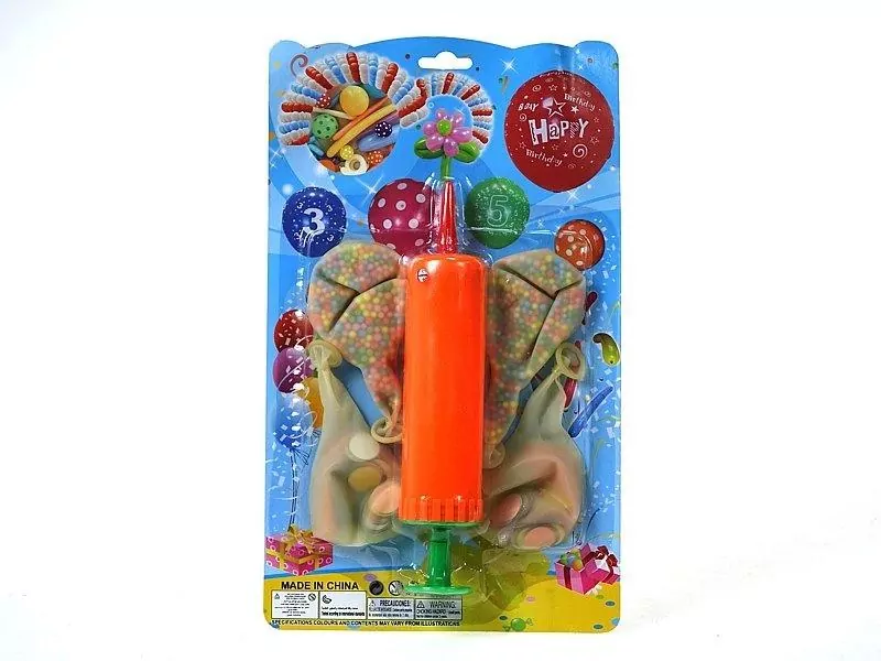 Balony urodzinowe z pompką - tantis.pl