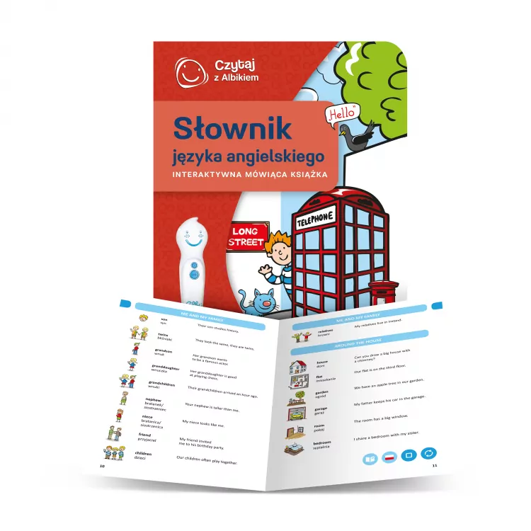 Słownik języka angielskiego. Czytaj z Albikiem - tantis.pl