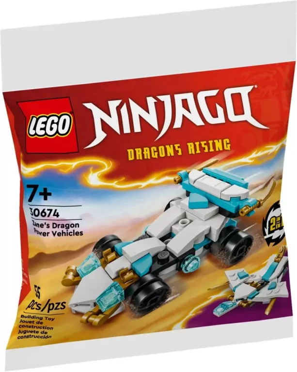 LEGO(R) NINJAGO 30674 Smocza moc Zane'a - pojazdy - tantis.pl
