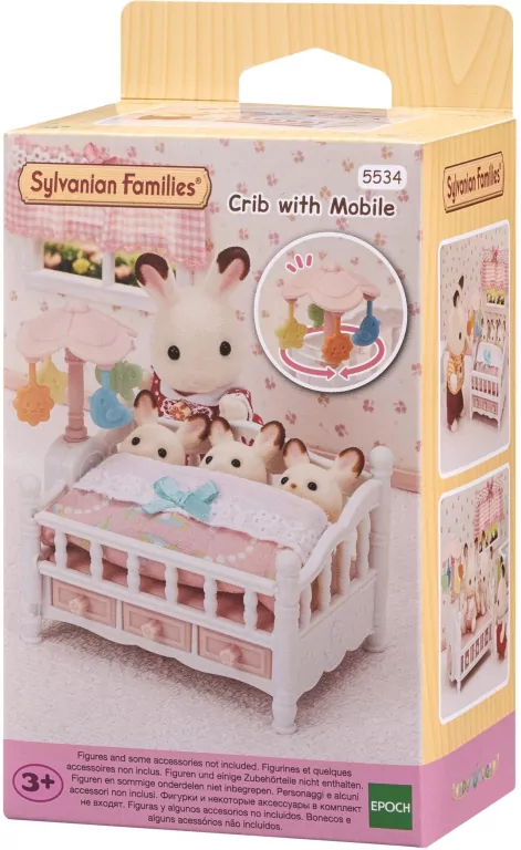 Sylvanian Families. Łóżeczko z karuzelą 5534 p6 - tantis.pl