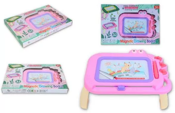 Tablica znikopis z pisakiem i pieczątkami 195084 mix cena za 1 szt - tantis.pl