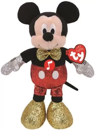 Beanie Babies Mickey and Minnie. Myszka Miki. 20 cm - tantis.pl