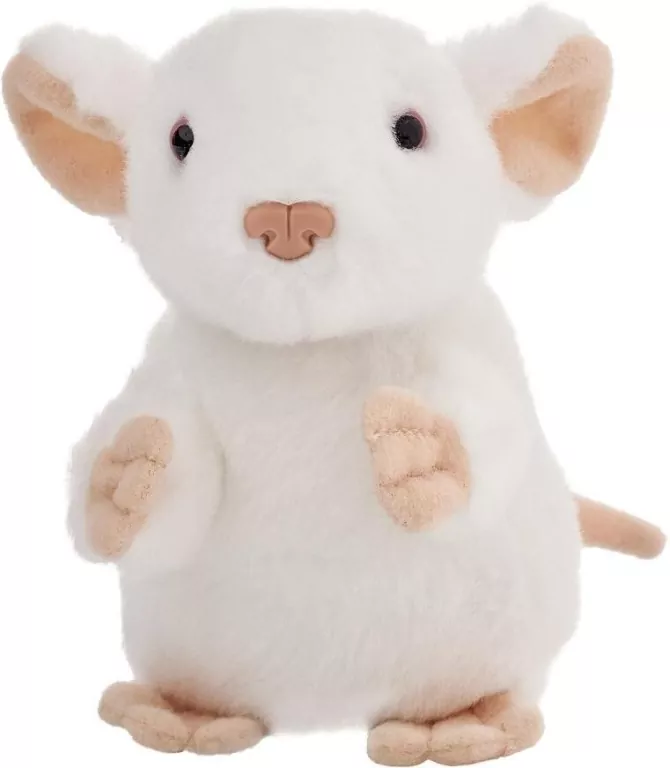 Mysz biała 13cm - tantis.pl