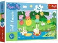 Puzzle 60. Świnka Peppa. Wakacyjna zabawa - tantis.pl