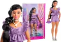 Barbie Deluxe Style Lalka Fioletowy top i szorty - tantis.pl