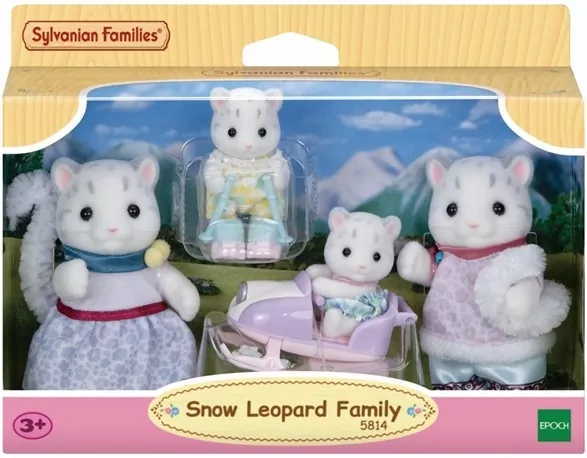 Sylvannian Families Rodzina śnieżnych leopardów - tantis.pl