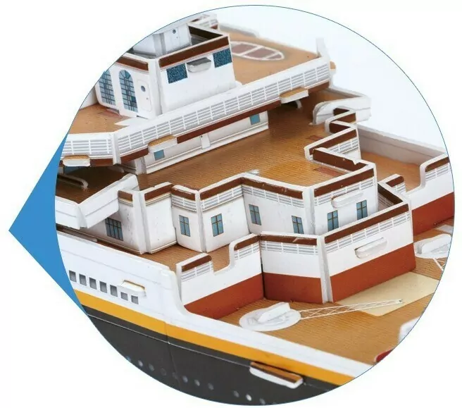 Puzzle 3D. Titanic duże - tantis.pl