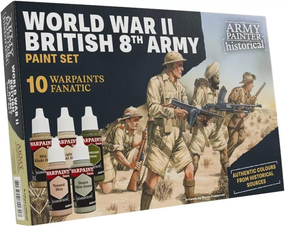 The Army Painter: Historical - World War II - British 8th Army - tantis.pl