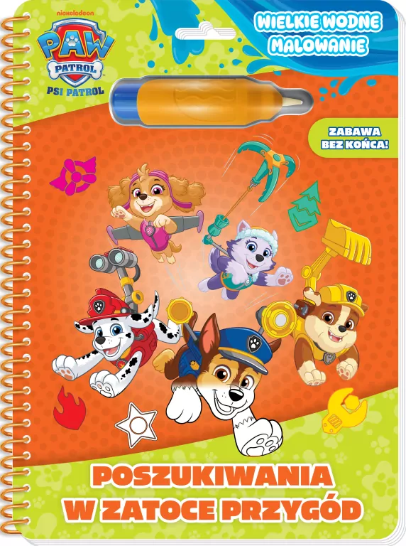 Psi Patrol Wielkie wodne malowanie Poszukiwania... - tantis.pl