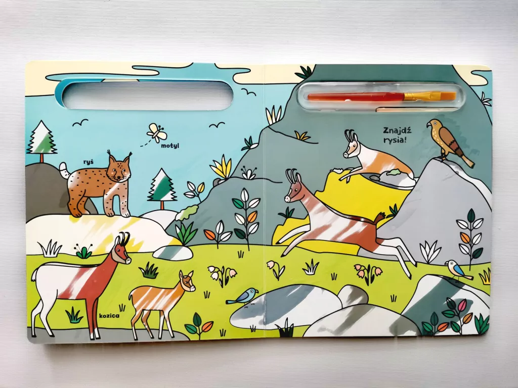 Zwierzęta w górach. Wodne przygody. Akademia Mądrego Dziecka - tantis.pl