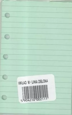 Wkład do organizera M Linia zielona ANTRA