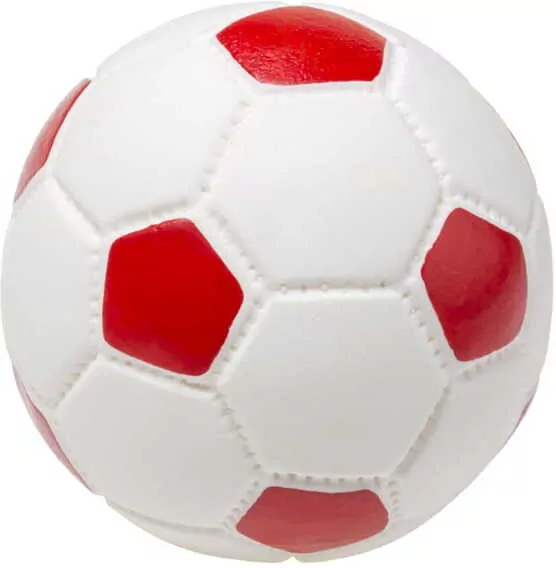 Piłka futbolowa piszcząca (dla psa) 7cm MIX - tantis.pl