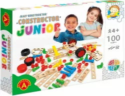 Mały konstruktor Junior. 100 elementów