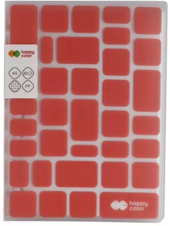 Kołobrulion A5/80K kratka Trend Coral HAPPY COLOR - tantis.pl