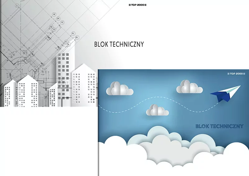 Blok techniczny biały. Basic A4 10 kartek 140g - tantis.pl