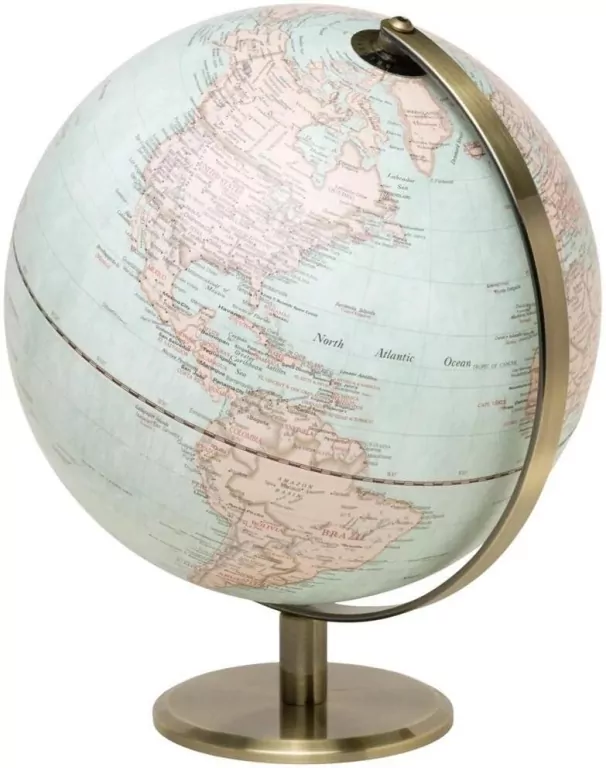 Globus podświetlany. Vintage Globe Light 25cm - tantis.pl