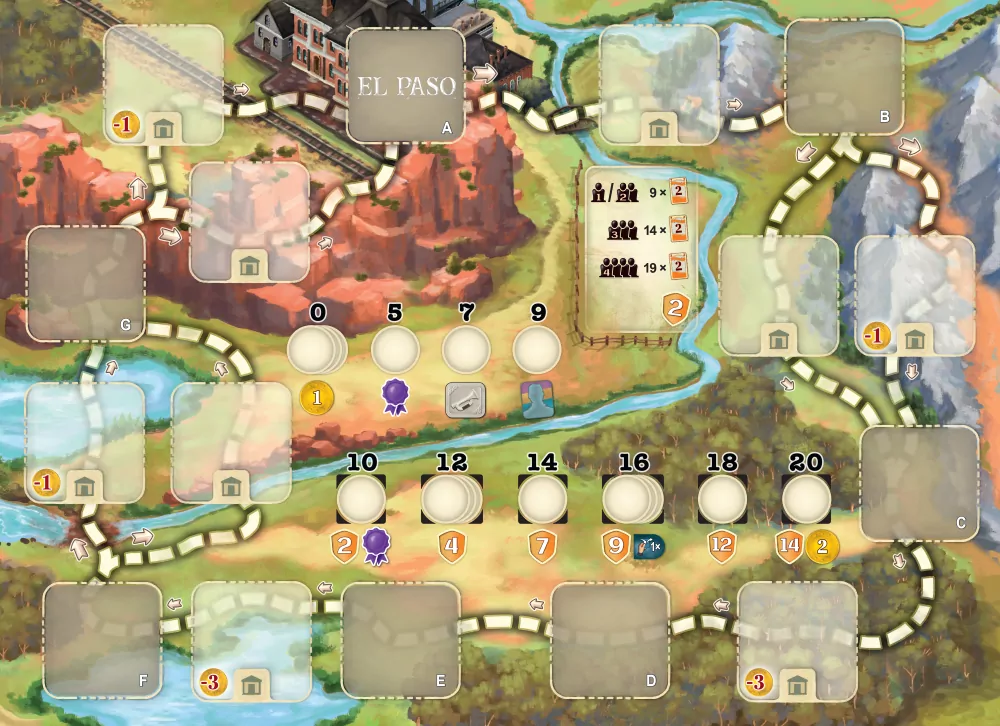 Great Western Trail: El Paso (edycja polska) - tantis.pl