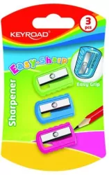 Temperówka plastikowa pojedyncza MIX