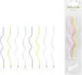 Świeczki urodzinowe zakręcone 14cm 8szt - tantis.pl