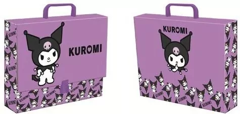 Teczka z rączką A4 XL Kuromi violet - tantis.pl