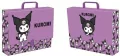 Teczka z rączką A4 XL Kuromi violet - tantis.pl