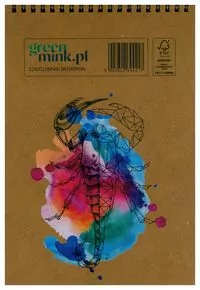Szkicownik na spirali. Skorpion - tantis.pl
