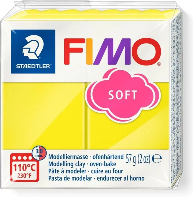 Masa termoutwardzalna Fimo 57g cytrynowy - tantis.pl