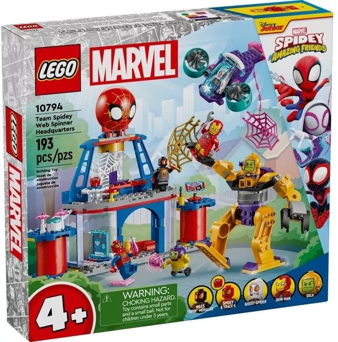 LEGO® Marvel. Siedziba główna Pajęczej Drużyny 10794 - tantis.pl