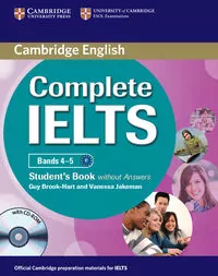 Complete IELTS Bands 4-5 Student's Book without answers + CD - tantis.pl