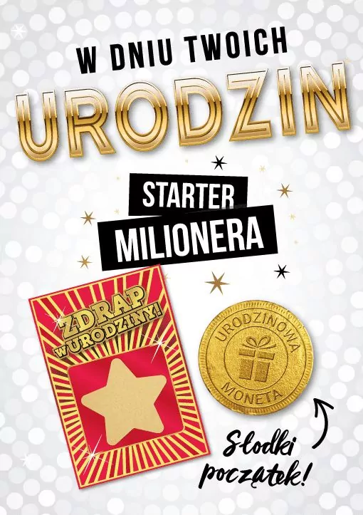 Karnet urodziny - tantis.pl