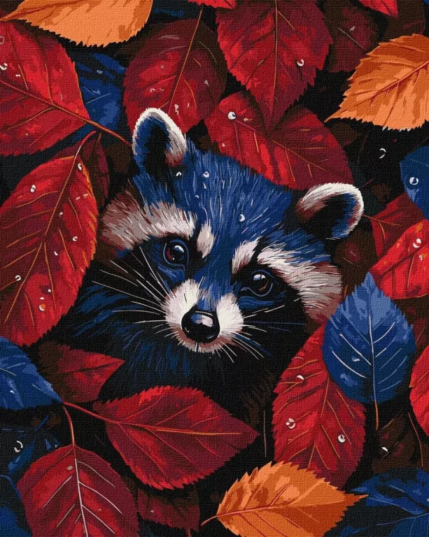 Malowanie po numerach -Jesienny szop 40x50cm - tantis.pl