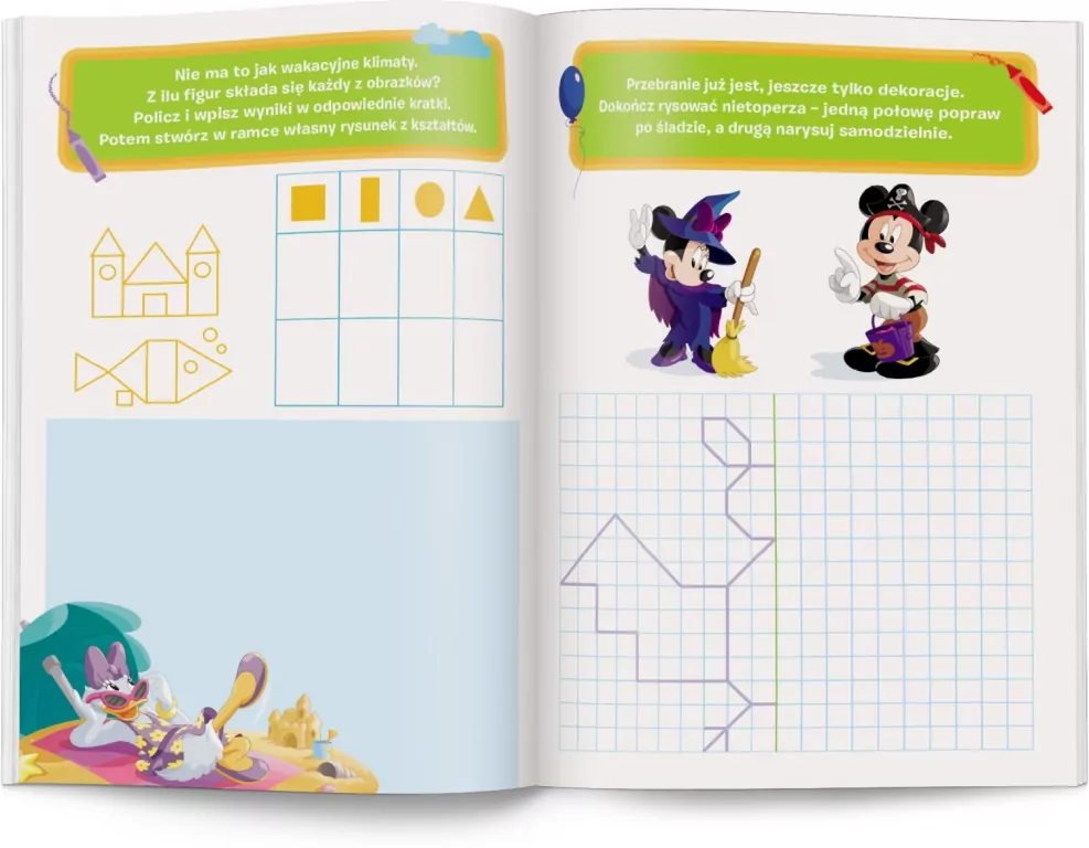 Disney Uczy. Zadania do Zmazywania. Miki - tantis.pl