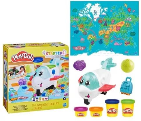 Samolot odkrywcy. Play-Doh Starters - tantis.pl