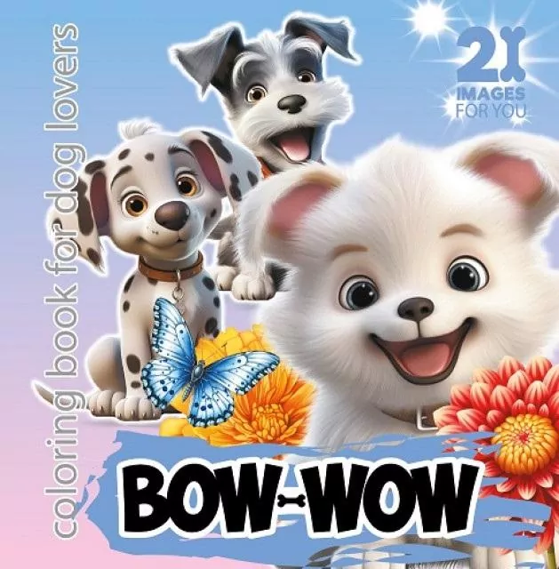 Kolorowanka 160x160 Bow-Wow niebieska - tantis.pl