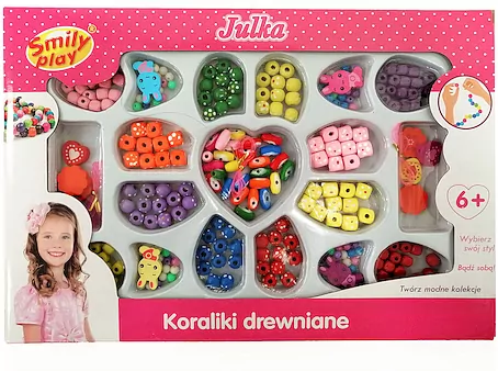 Zestaw koralików drewnianych - tantis.pl