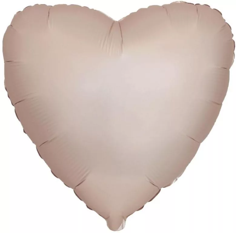Balon foliowy 46cm Serce matowe Starlight Gold - tantis.pl