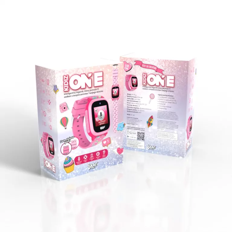 Smartwatch One różowy - tantis.pl