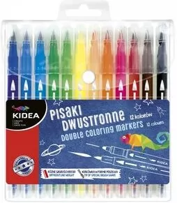 Pisaki dwustronne. 12 kolorów - tantis.pl
