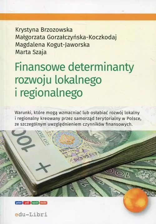 Finansowe determinanty rozwoju lokalnego i regionalnego - tantis.pl