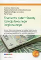 Finansowe determinanty rozwoju lokalnego i regionalnego - tantis.pl