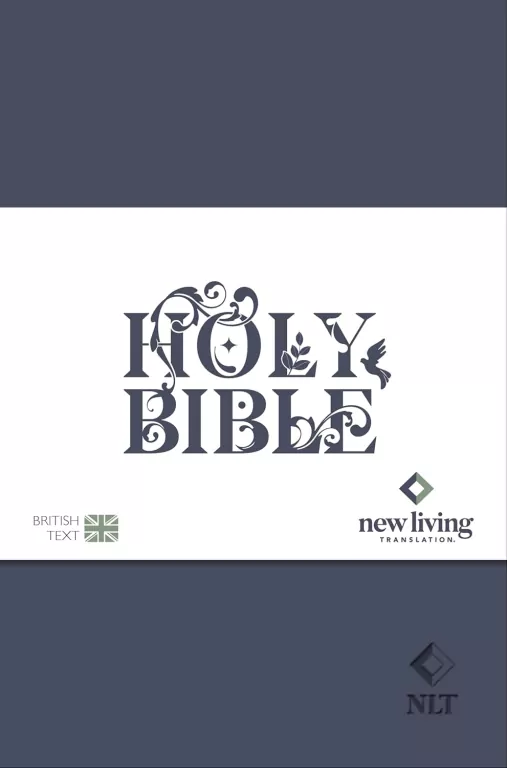 Holy Bible. New Living Translation. Blue Flexiback - tantis.pl